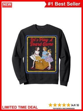 Vintage Horror Board Game Ouija Pentagram Sweatshirt